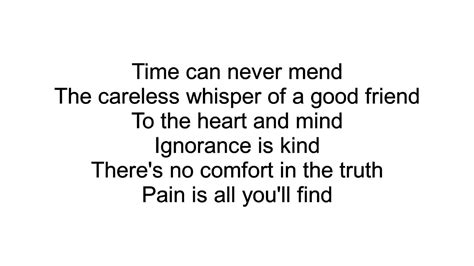 lyrics to careless whisper|lyrics to careless whisper meaning.